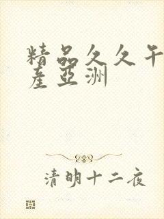 精品久久午夜国产亚洲