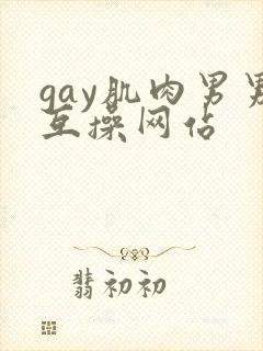 gay肌肉男男互操网站封面