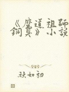 《魔道祖师墨香铜臭》小说阅读封面