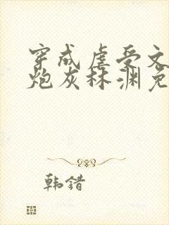 穿成虐受文里的炮灰林渊免费阅读全文封面