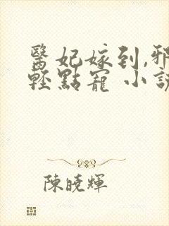 医妃嫁到,邪王轻点宠 小说