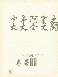 少年阿宾之房东太大全文阅读目录