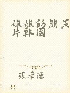姐姐的朋友伦理片韩国