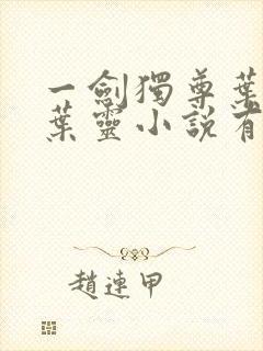 一剑独尊叶玄,叶灵小说有声小说