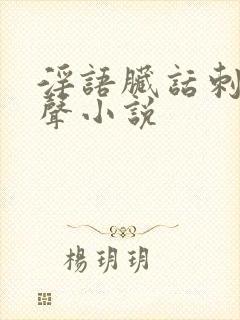 淫语脏话刺激有声小说