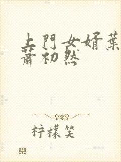 上门女婿叶辰与萧初然