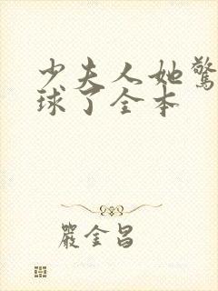 少夫人她惊艳全球了全本封面