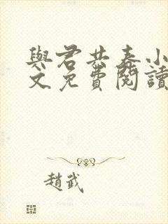 与君共春小说全文免费阅读封面