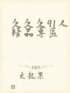 久久久91人妻精品专区