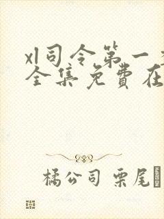 xl司令第一季全集免费在线观看