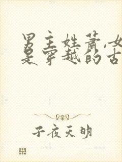 男主姓萧,女主是穿越的古代小说