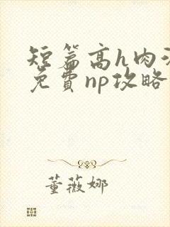 短篇高h肉汁文免费np攻略