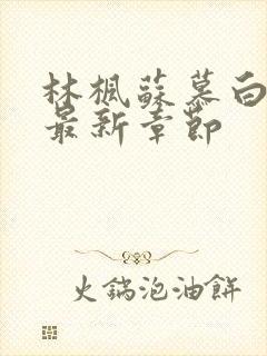 林枫苏慕白更新最新章节