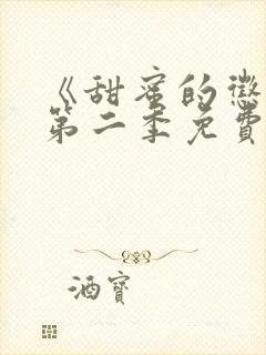 《甜蜜的惩罚》第二季免费观看全集