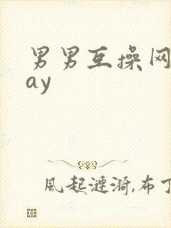 男男互操网站gay