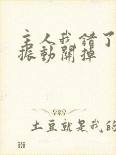 主人我错了请把振动关掉封面