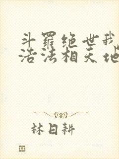 斗罗绝世我霍雨浩法相天地笔趣阁