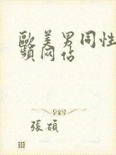 欧美男同性恋视频网站