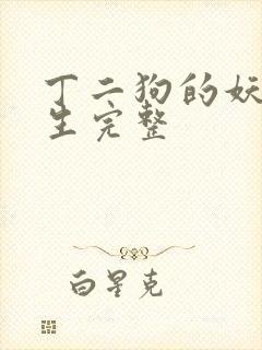 丁二狗的妖孽人生完整封面