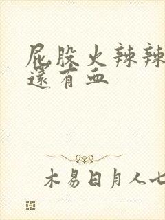 屁股火辣辣的疼还有血封面