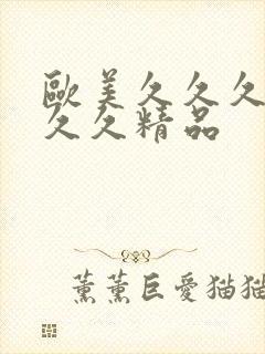 欧美久久久久久久久精品