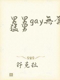 男男gay无套猛男