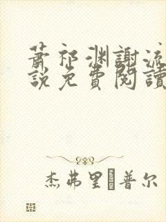 萧祁渊谢流筝小说免费阅读最新章节封面