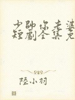 少帅你老婆又跑短剧全集免费观看高清