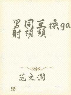 男同互操gay射视频封面