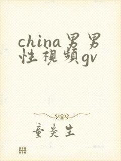 china男男性视频gv