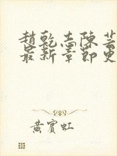 赵乾志陈芸小说最新章节更新