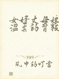 女婿丈母娘小说温柔的背叛封面