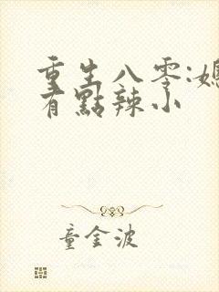 重生八零:媳妇有点辣小封面