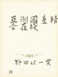 亚洲国产精品综合在线