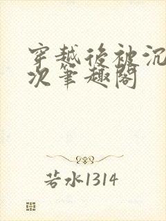 穿越后被沉塘九次笔趣阁封面