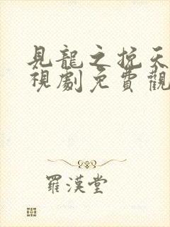 见龙之挽天倾电视剧免费观看封面