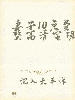 妻子10免费完整高清电视剧在线看