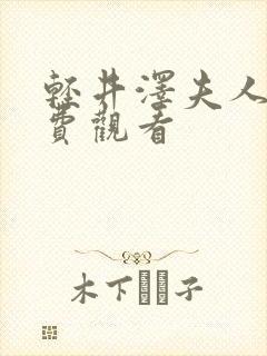 轻井泽夫人 免费观看封面