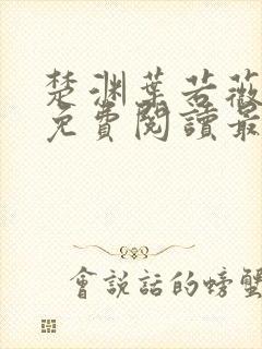 楚渊叶若薇全文免费阅读最新章节