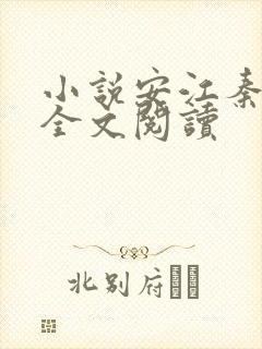 小说安江秦盼儿全文阅读封面