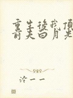 重生后我顶替了前夫白月光在线看