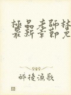 极品老师林洛熙最新章节免费阅读