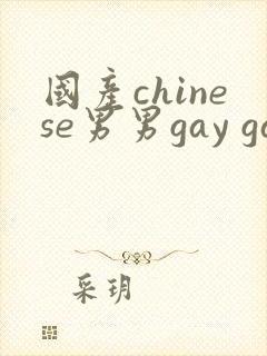 国产chinese男男gay gay180