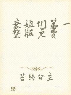 衰姐们第一季完整版免费