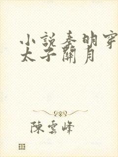 小说秦明穿越成太子关月