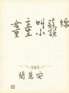 女主叫苏绵绵的重生小说