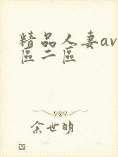 精品人妻av一区二区