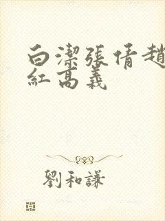 白洁张倩赵敏美红高义