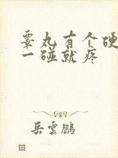 睾丸有个硬疙瘩一碰就疼