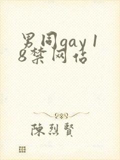 男同gay 18禁网站封面